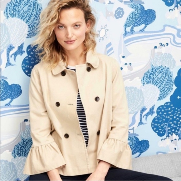 Draper James Grace & Charm Pea Coat - Picture 12 of 13